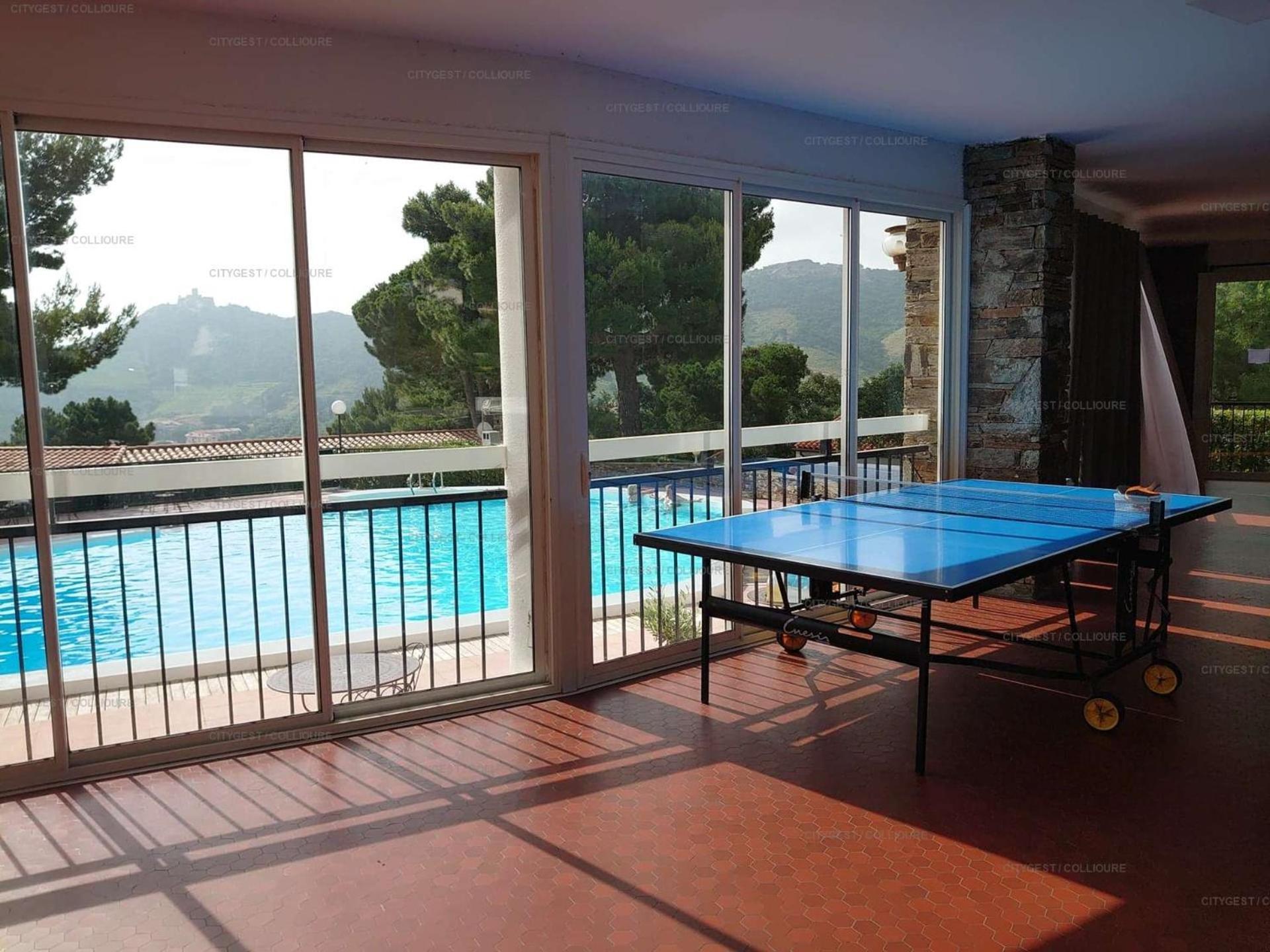 6Amb38 Villa Avec Terrasse Dans Residence Avec Piscine Commune Collioure Exteriör bild