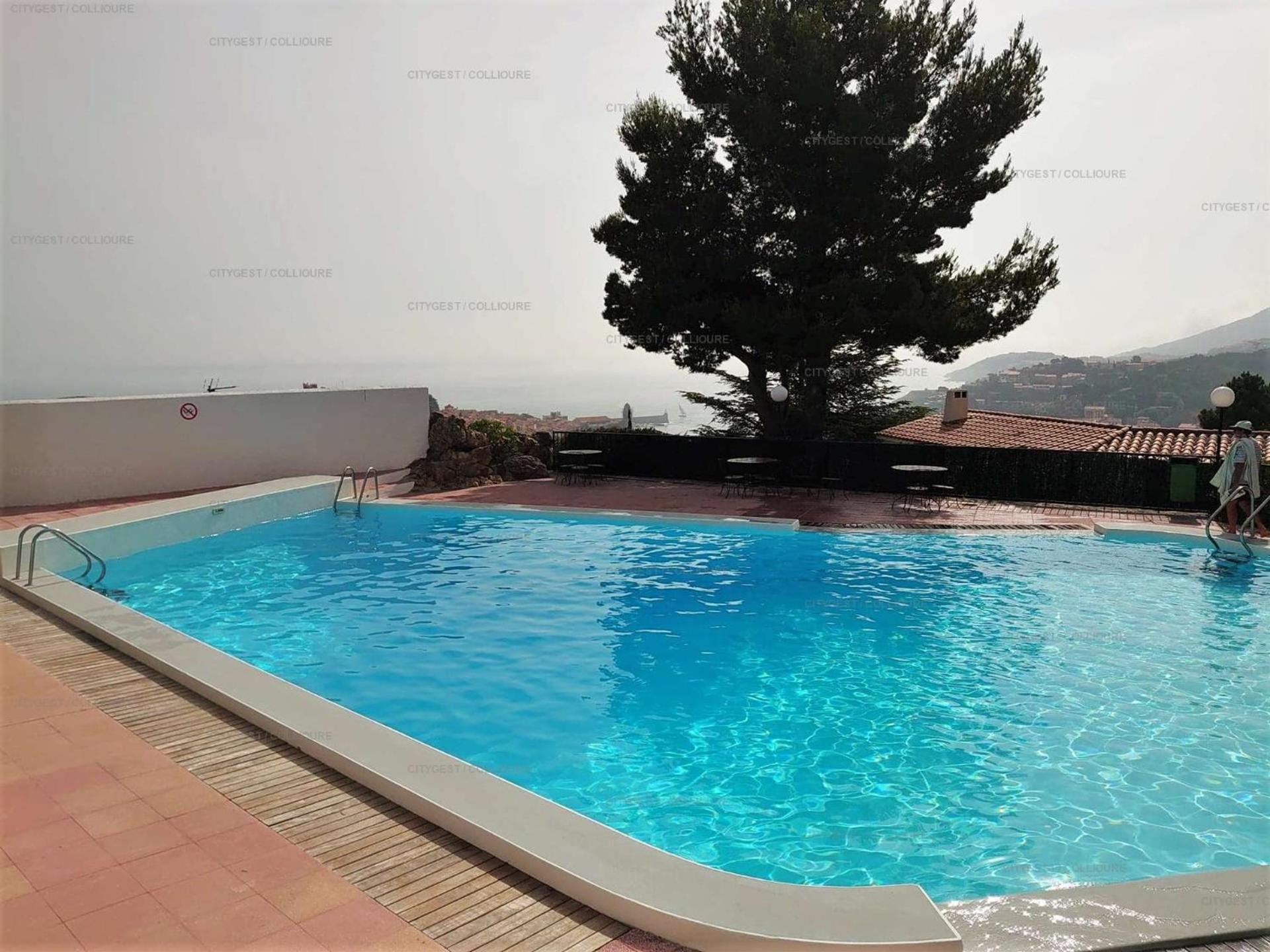 6Amb38 Villa Avec Terrasse Dans Residence Avec Piscine Commune Collioure Exteriör bild