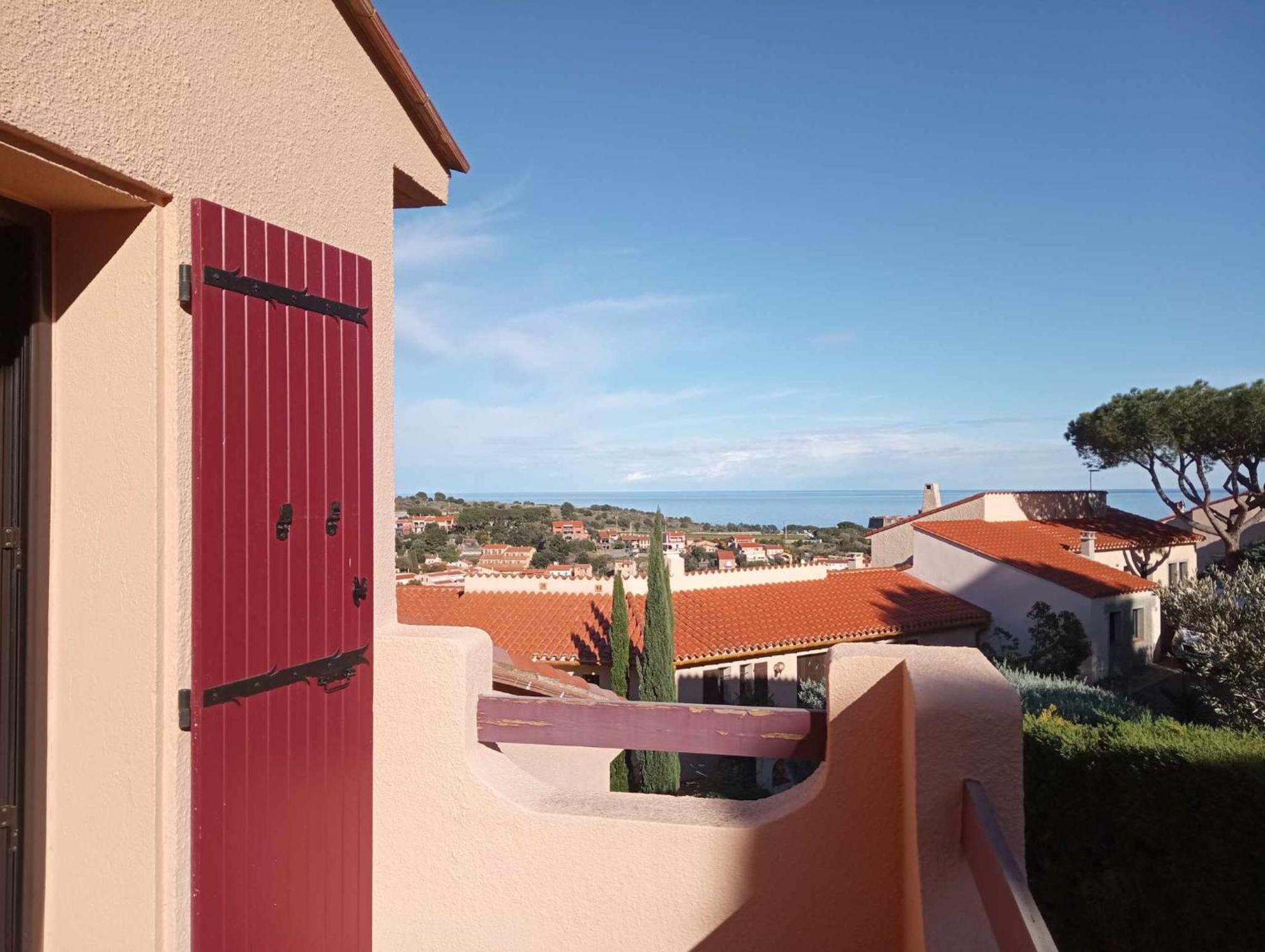 6Amb38 Villa Avec Terrasse Dans Residence Avec Piscine Commune Collioure Exteriör bild